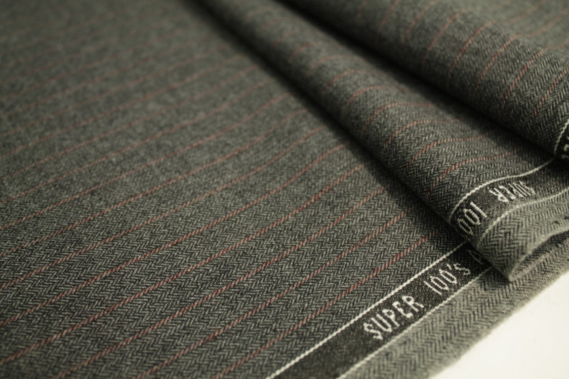 Super 100's worsted wool